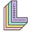 Layered Croissanterie logo