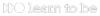 Learn To Be logo