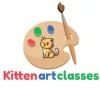 Kitten Art Classes logo